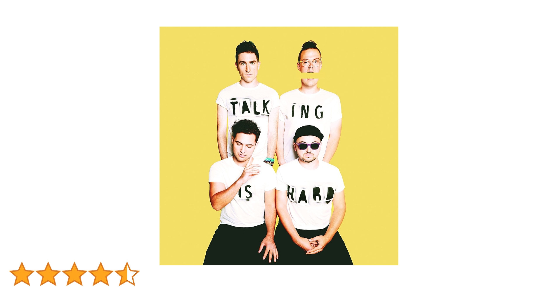 美品　Walk The Moon　Talking Is Hard　LP　レコード Amazon.com: TALKING IS HARD: CDs & Vinyl